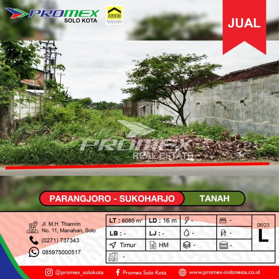 dijual-tanah-di-jl-parangjoro-sukoharjo