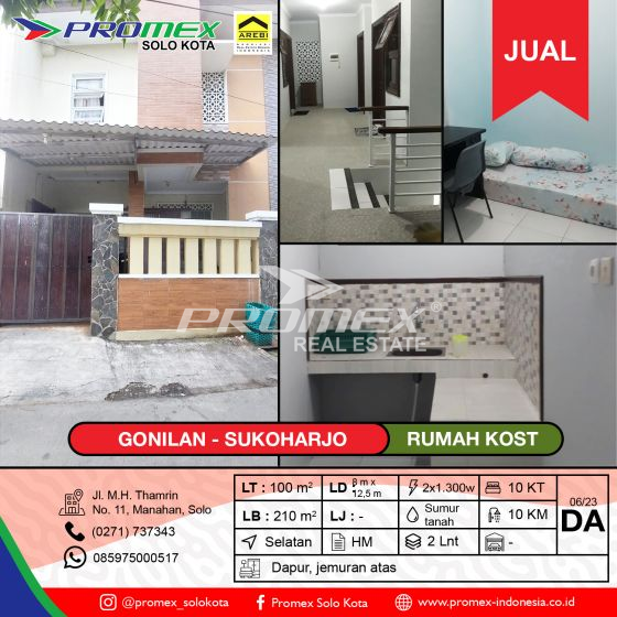 dijual-rumah-kost-siap-huni-di-gonilan-sukoharjo