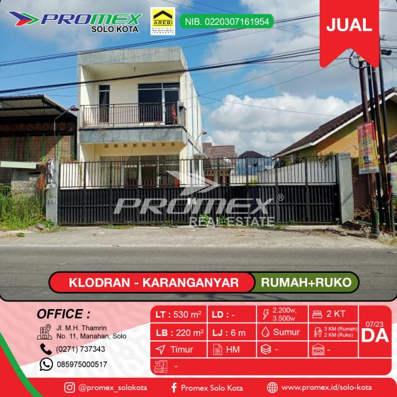 dijual-rumah-ruko-di-klodran-karanganyar