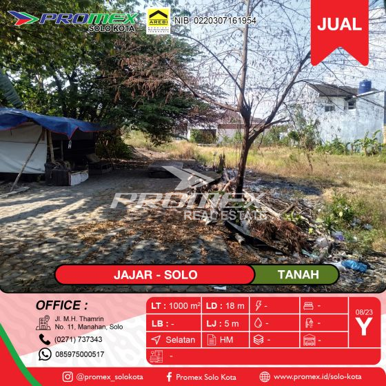 dijual-tanah-di-jajar-solo