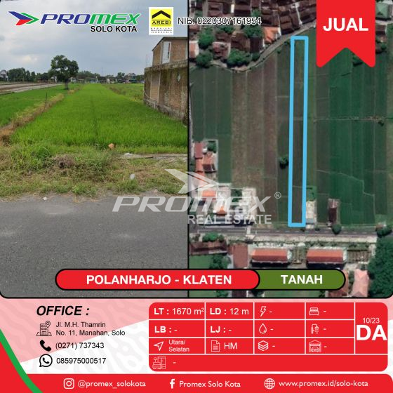 dijual-tanah-di-polanharjo-klaten