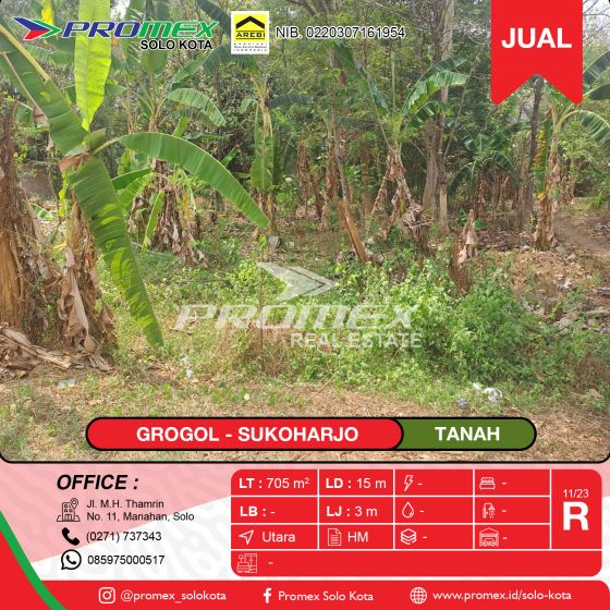 dijual-tanah-di-grogol-sukoharjo