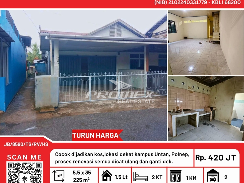 dijual-rumah-panjang-kebelakang-cocok-untuk-jadikan-kost