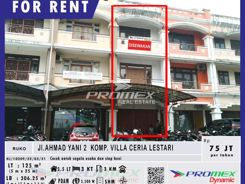 ruko-dijual-jl-ayani-2-komp-villa-ceria-lestari