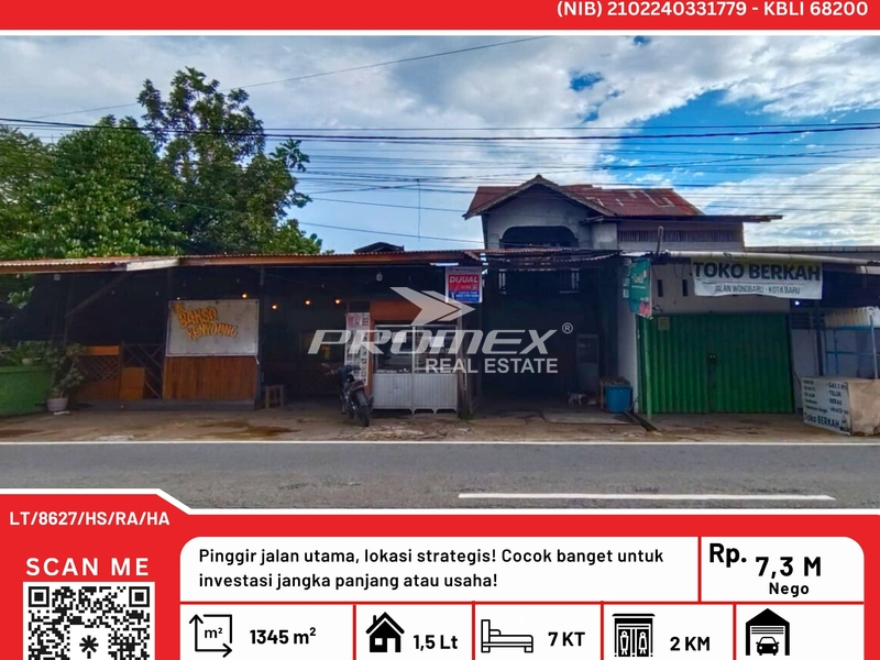 dijual-tanah-bangunan-lama-pontianak-selatan