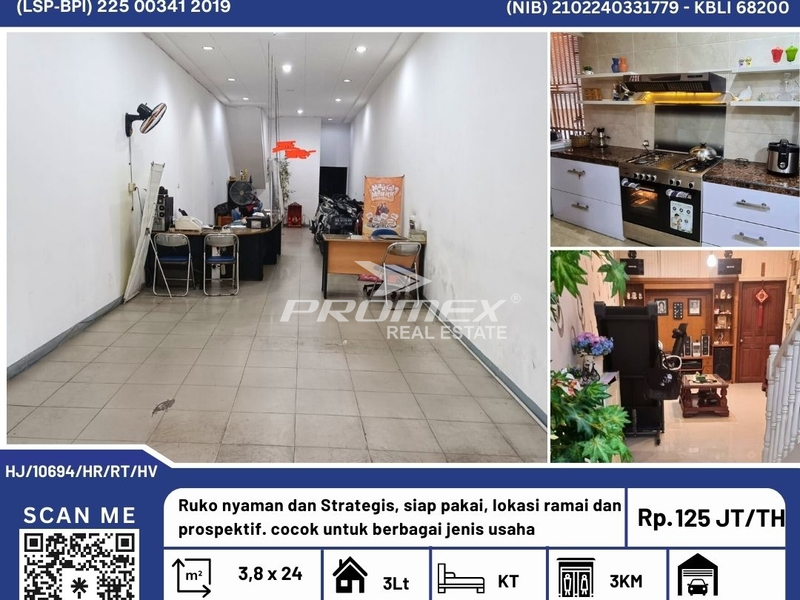 sewa-ruko-jl-gajah-mada-lokasi-nyaman-dan-strategis