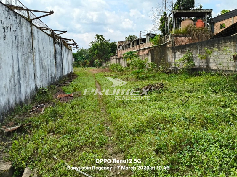Tanah Dijual Jl Raya Palembang Betung
