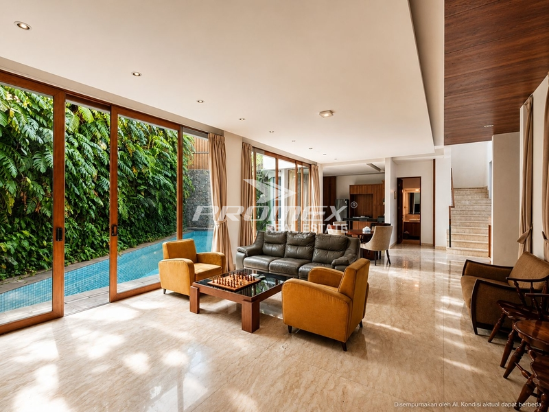 rumah-mewah-dalam-komplek-ada-privat-pool-rumah-di-patra-kuningan-dekat-bidakara