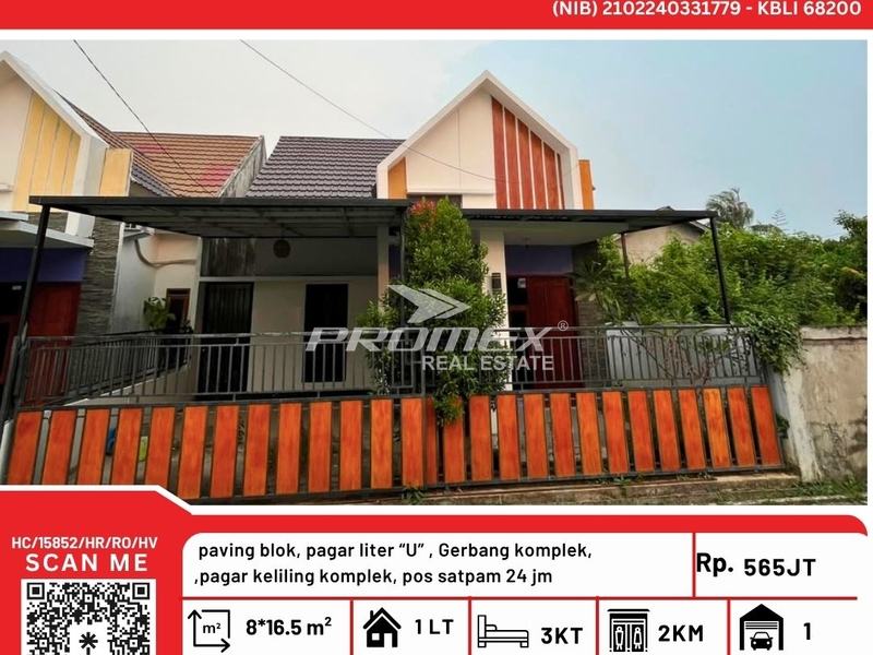 Rumah Dijual Jl. Danau Sentarum