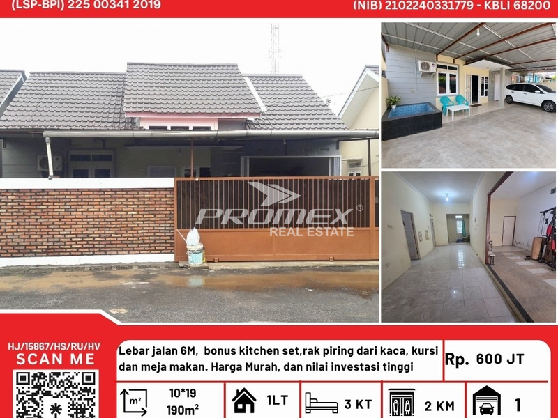 Rumah Dijual Jl. Petani