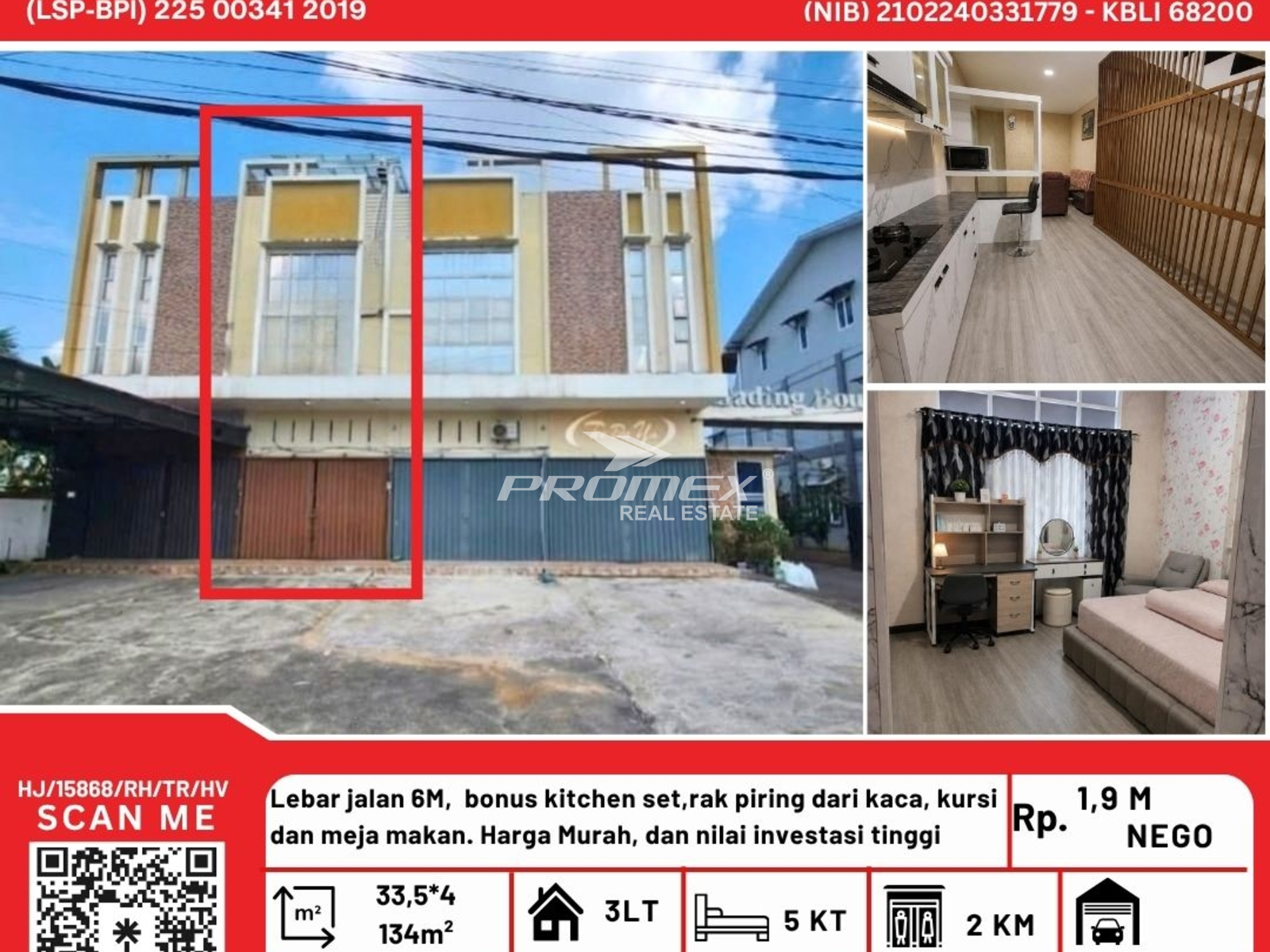 ruko-dijual-jl-sepakat-2-untan-komp-gading-boulvard