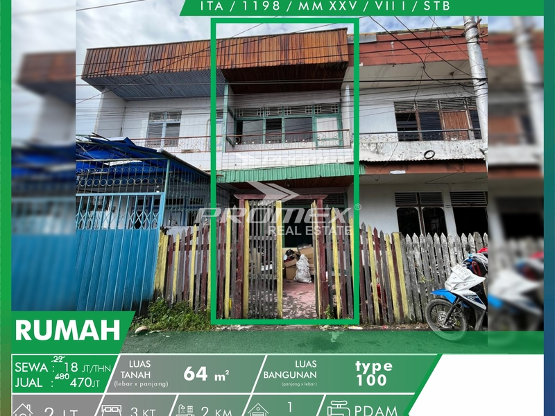 Dijual/sewa Hunian Strategis Pusat Kota!